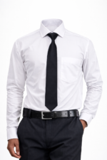 White Formal Shirt 100% Cotton - Image 2
