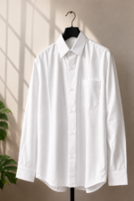 White Formal Shirt 100% Cotton - Image 4