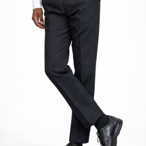 Premium Black Formal Pant (Imported Denim Fabric)