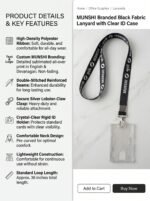MUNSHI Premium Lanyard Set ID CARD - Image 2